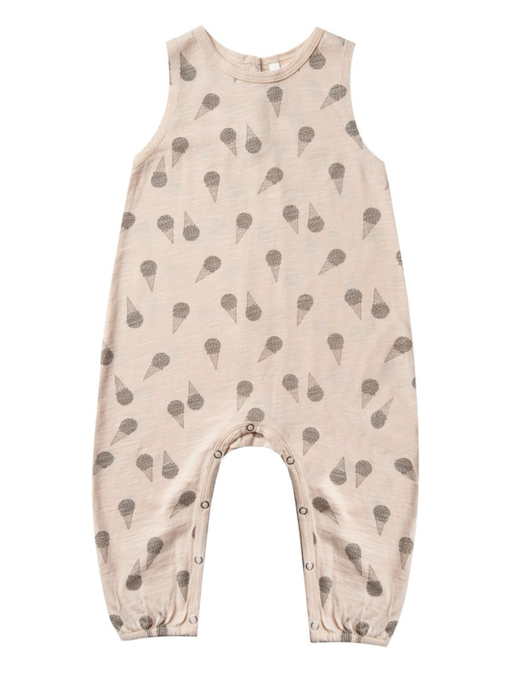 Rylee + Cru Mills Jumpsuit - ice cream 2-3y